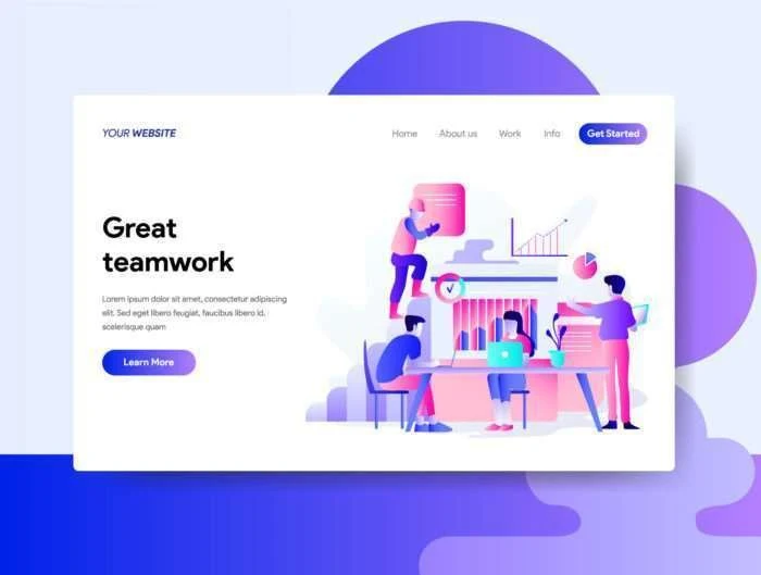 16 Web Page Illustrations
