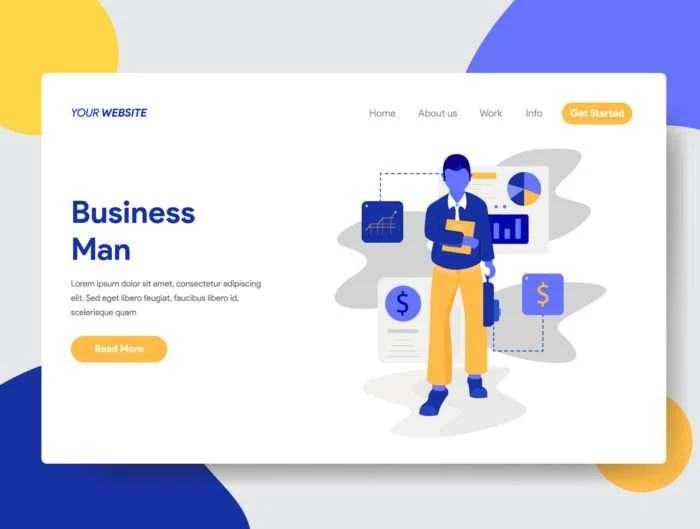 5 Business Concept Illustrations