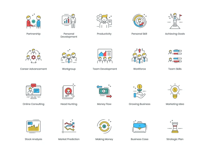 85 Business Modern Icons