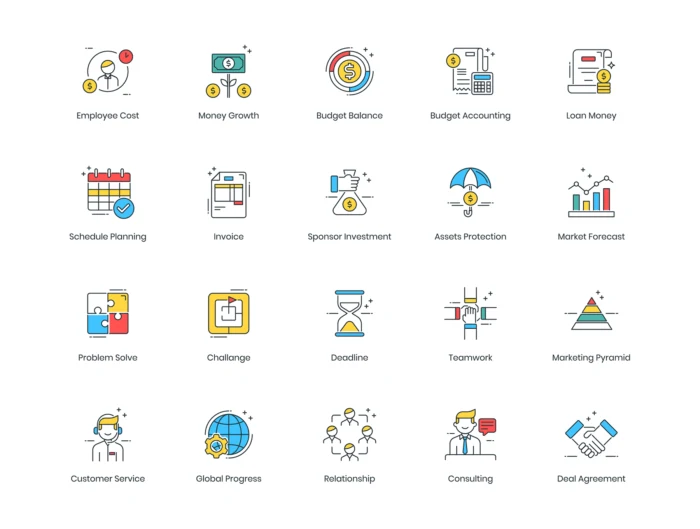85 Business Modern Icons