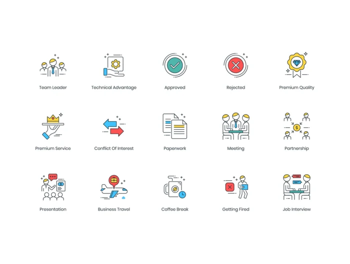 85 Business Modern Icons