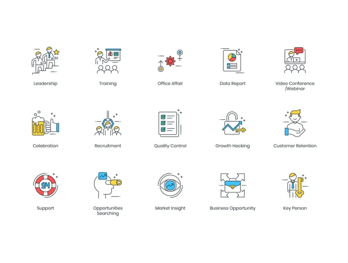 85 Business Modern Icons