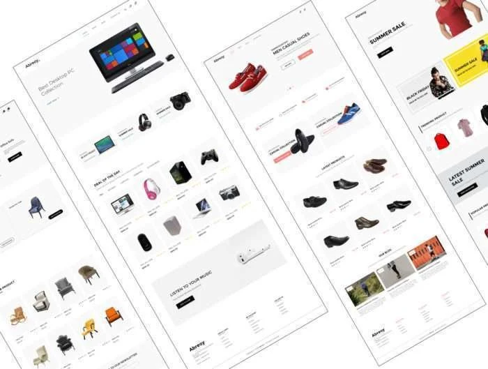 Abreoy E-Commerce UI Kit