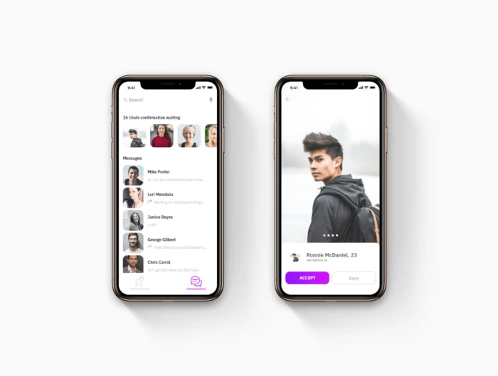 Adobe XD CC Chat UI Kit