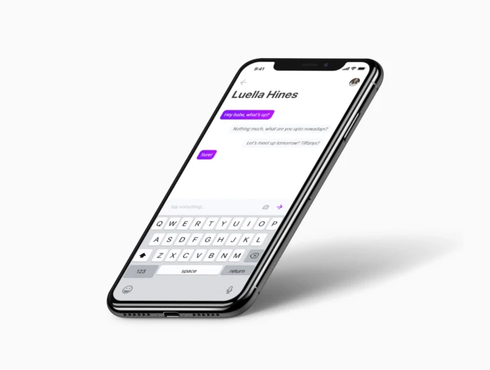 Adobe XD CC Chat UI Kit