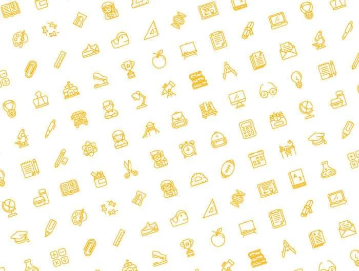 Back to School Icons Set