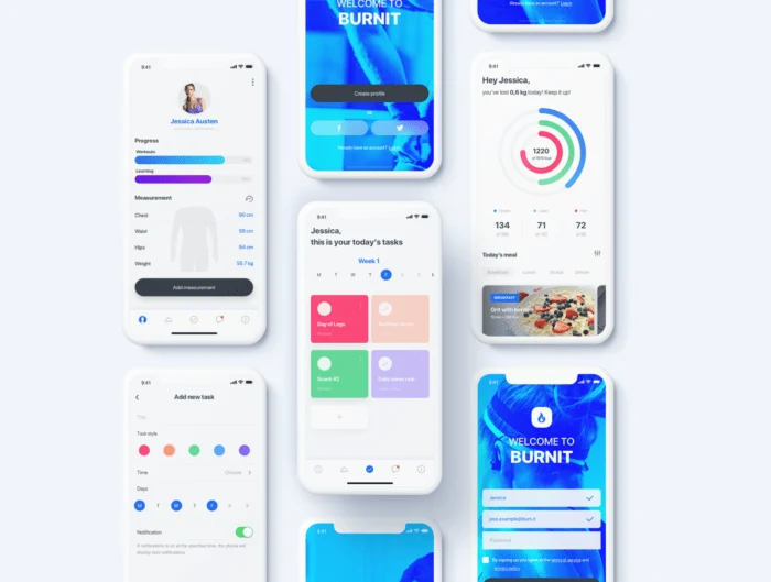 BURNIT UI Kit