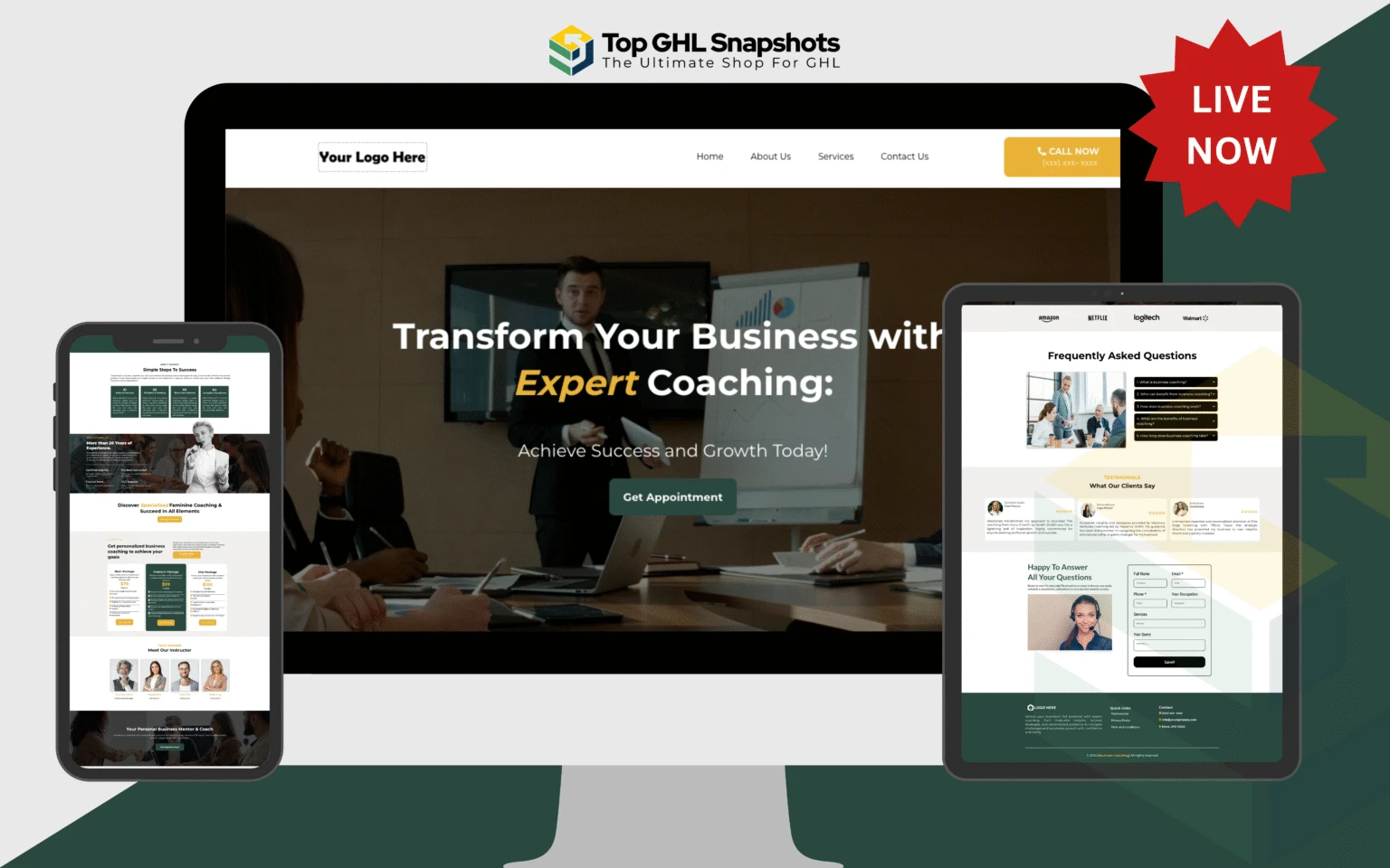 Business Coaching Funnel
