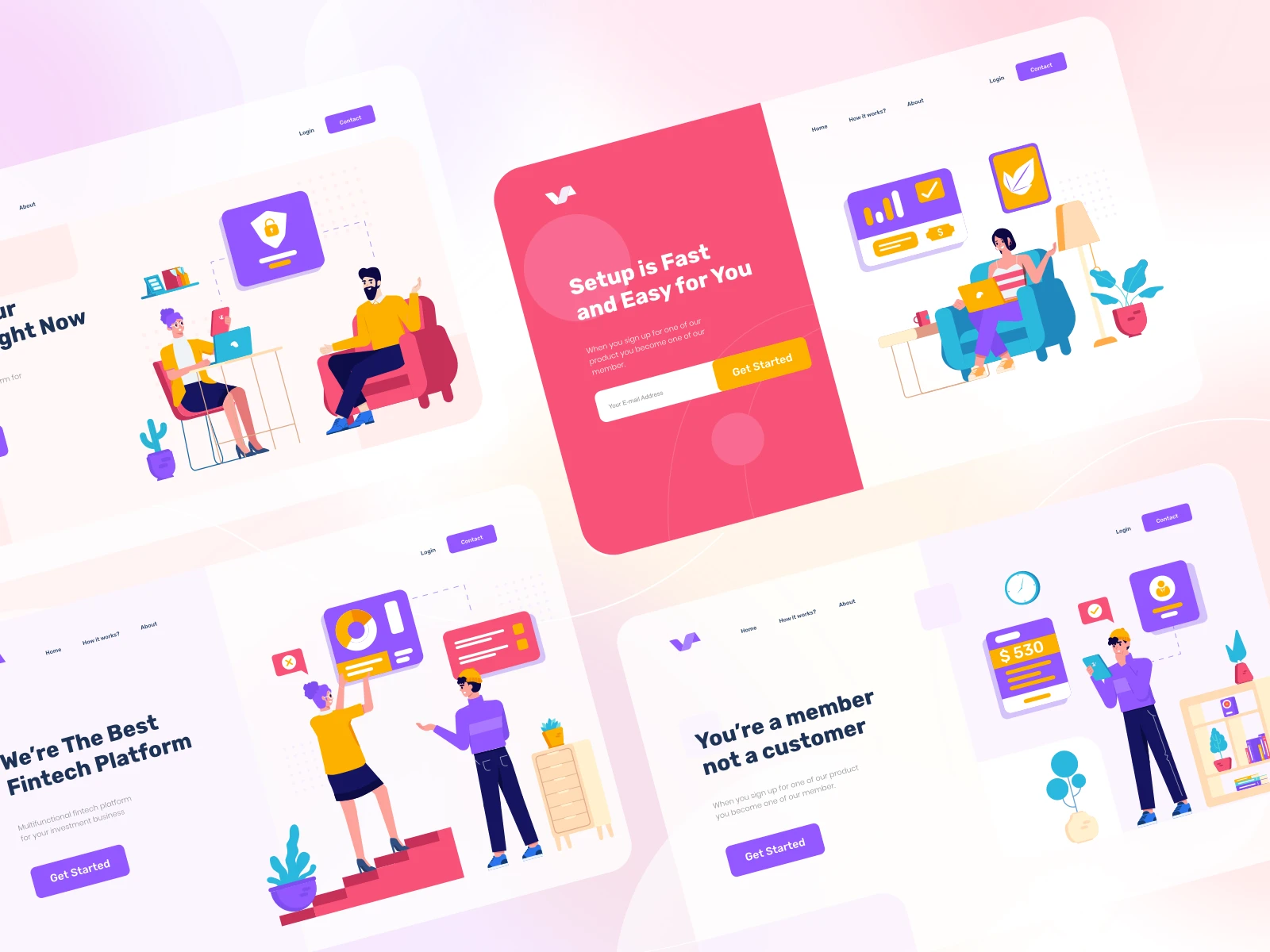 Business Illustrations Freebies