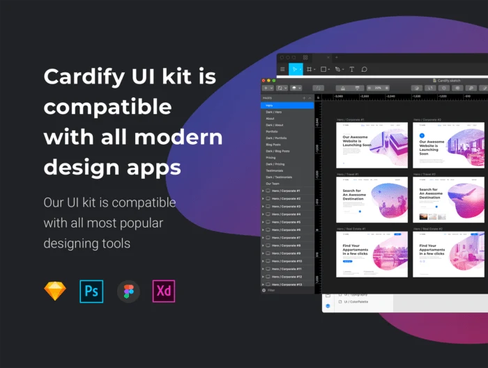 Cardify Startup UI Kit