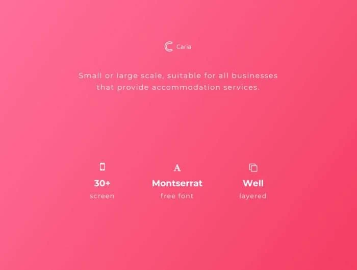 Caria - eCommerce App UI Kit