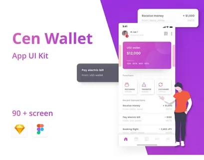 Cen Wallet UI Kit