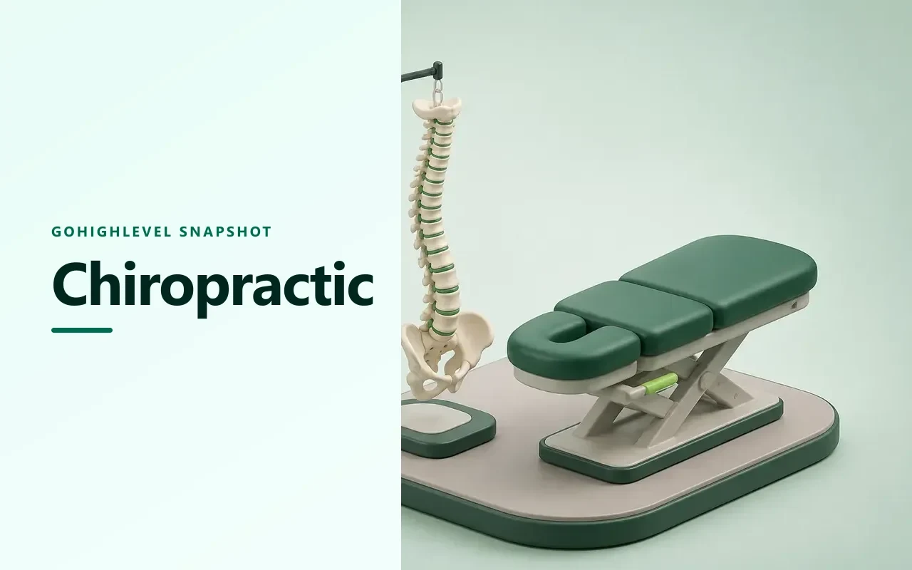 Chiropractor Snapshot for GoHighLevel