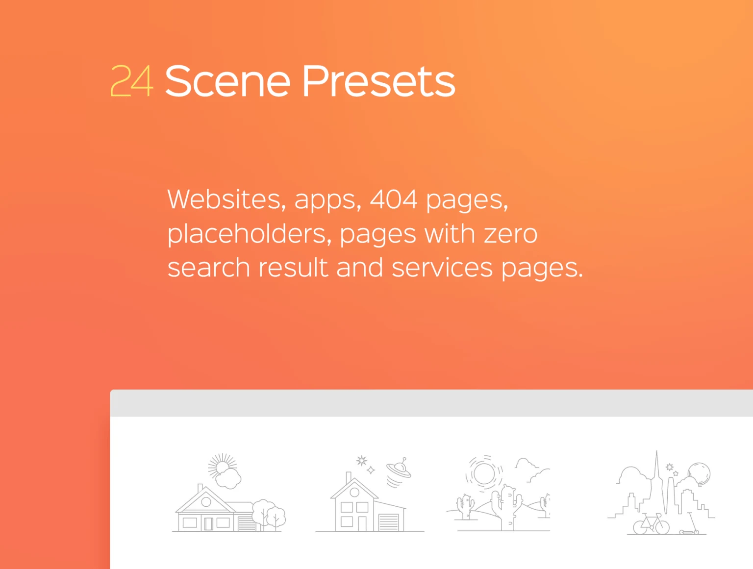 Creative Placeholders & Scene Illustrations