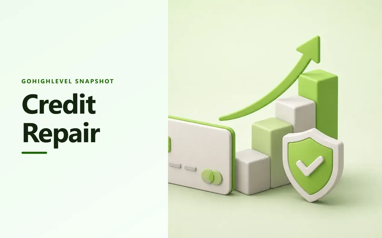 Credit Repair Snapshot for GoHighLevel