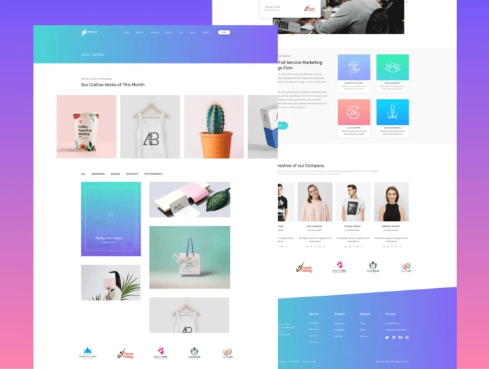 Digital Agency Landing Template