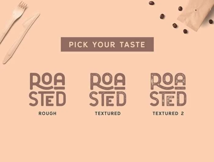 Floresto Textured Typeface