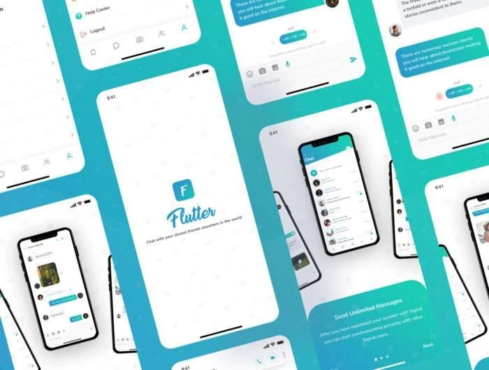 Flutter Messaging App UI Kit