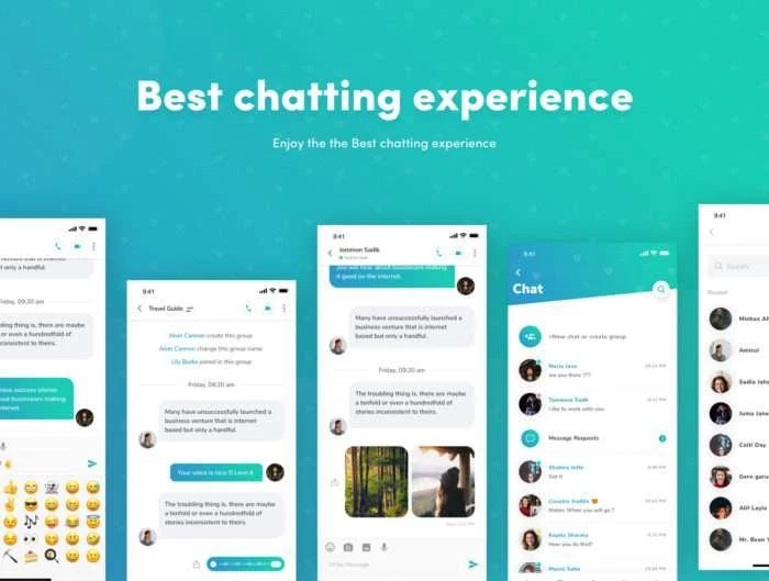 Flutter Messaging App UI Kit