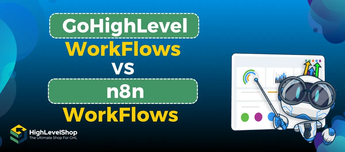 GoHighLevel workflows compared with n8n