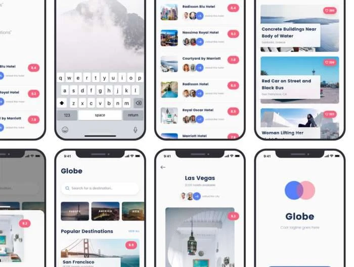 Globe Travel app