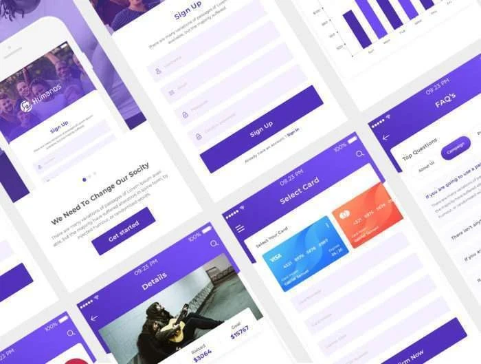 Humanos Charity UI Kit