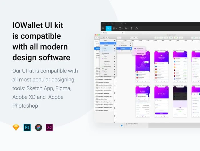 IOWallet Mobile UI Kit
