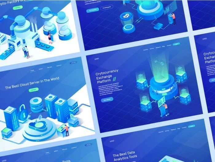 Isometric Illustrations Vol 01