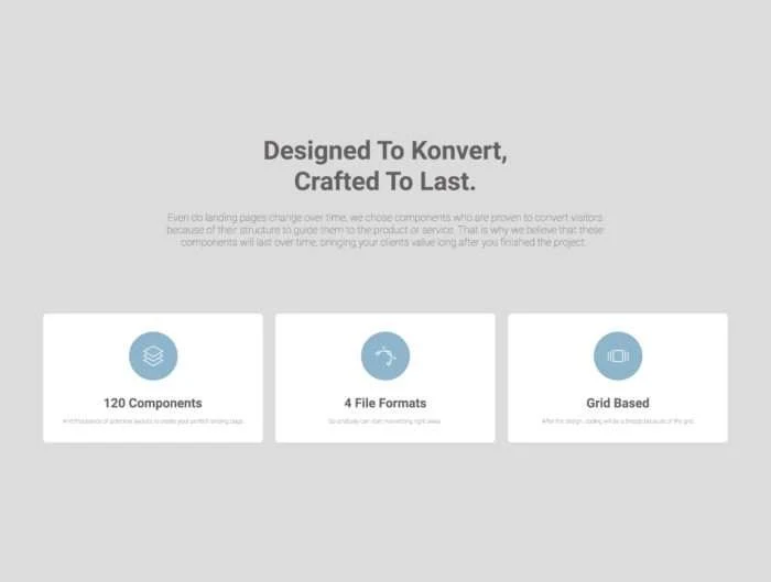 Konvert Landing Page Builder