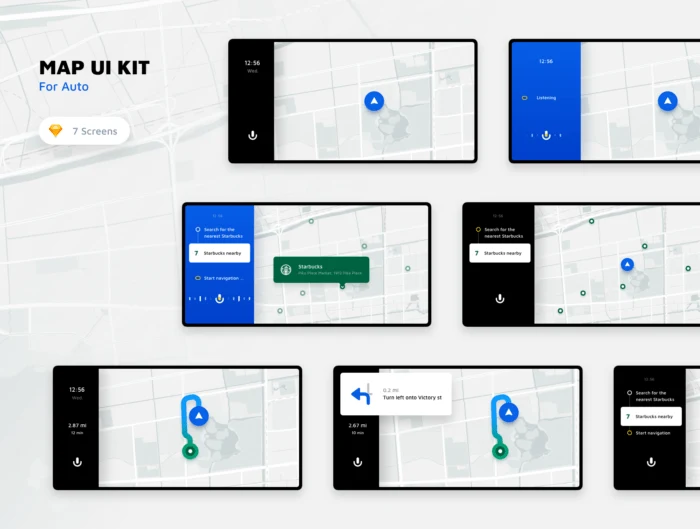 Map UI Kit