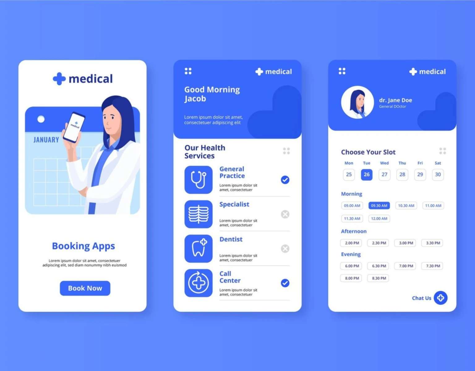 Medical App UI Kit