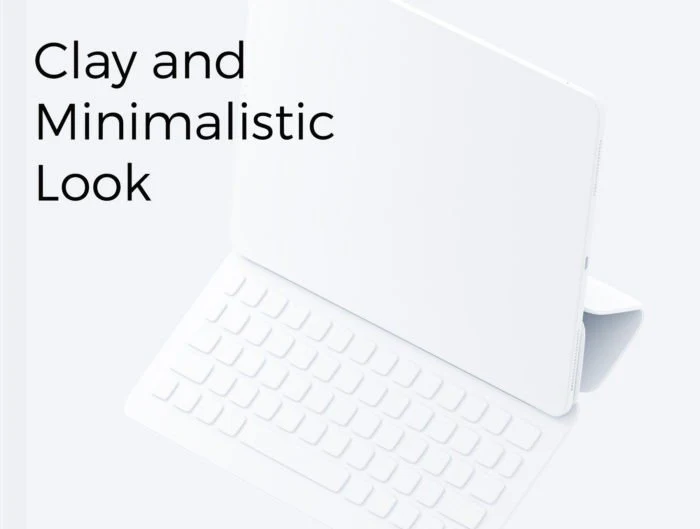 Minimal Apple mockups bundle