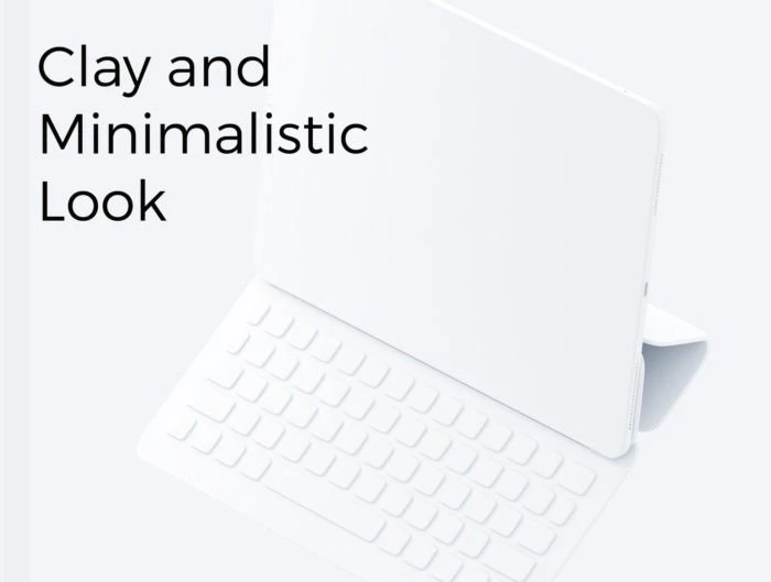 Minimal Apple mockups bundle