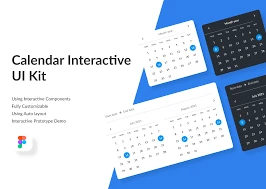 Multifunctional Calendar UI Kit