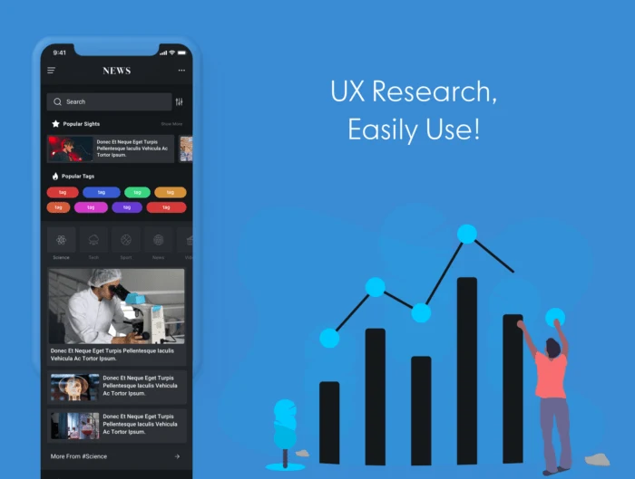 News & Reader Mobile App UI Kit