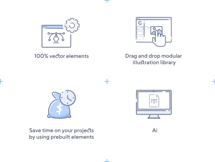 Outline Illustrations Vol. 1