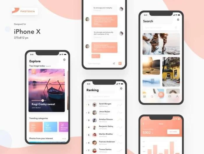 PhotoXia UI Kit