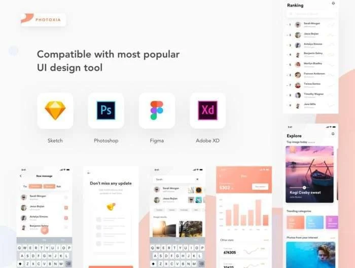 PhotoXia UI Kit