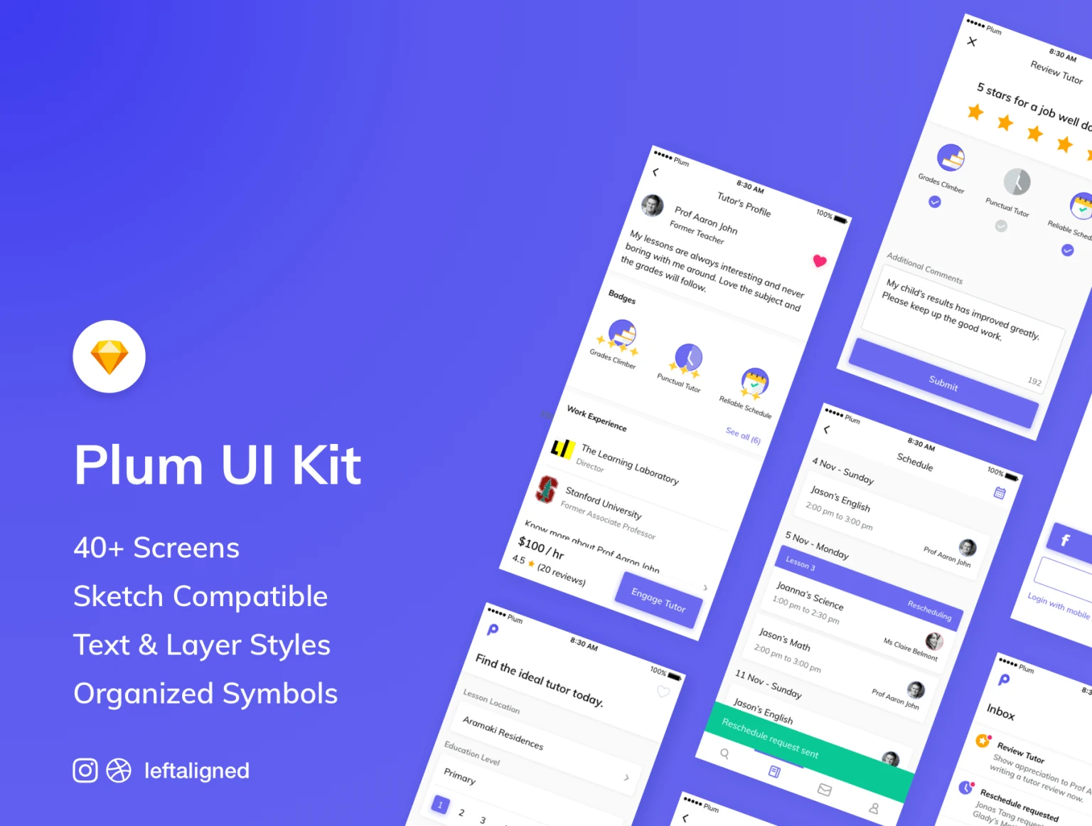 Plum iOS UI Kit