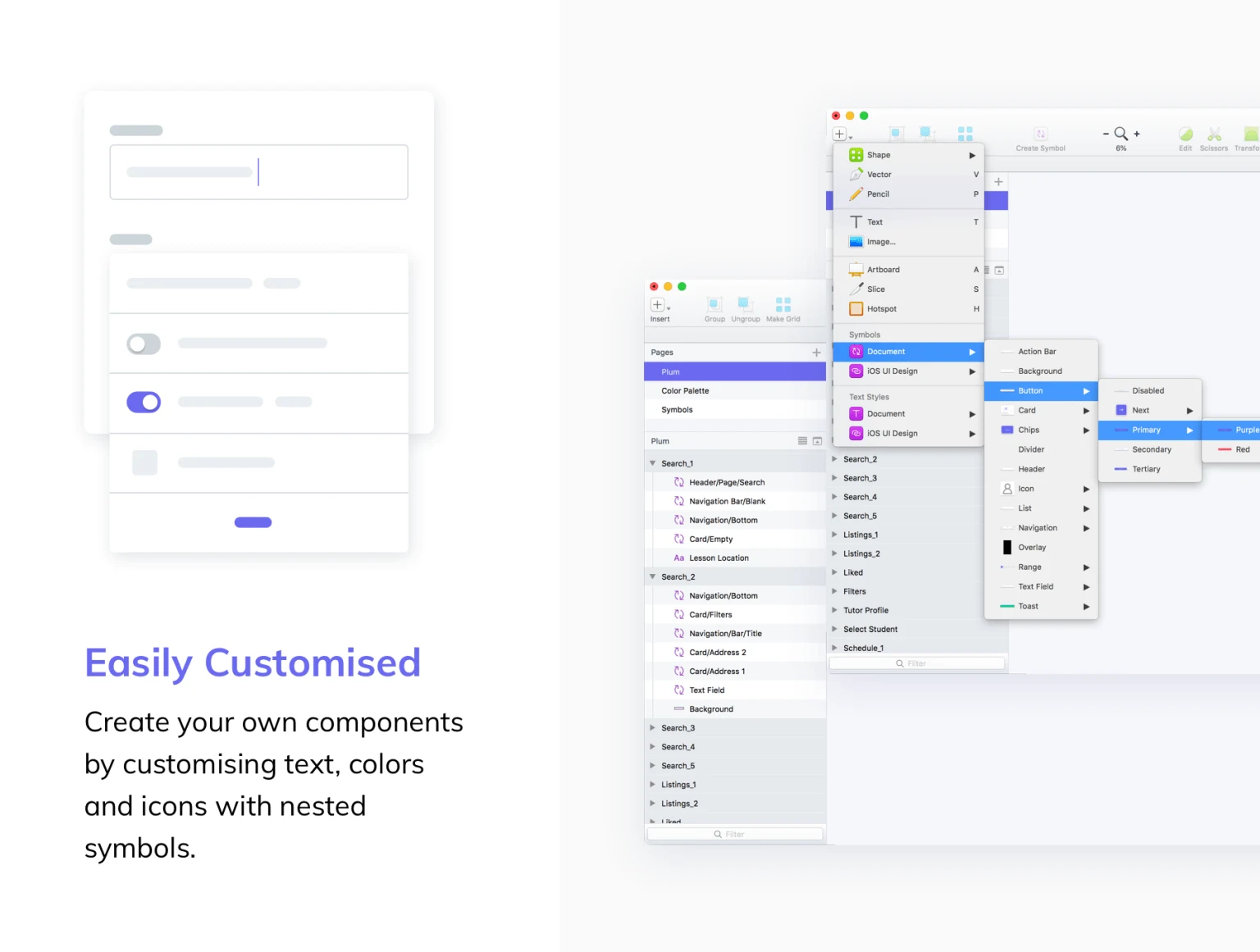 Plum iOS UI Kit