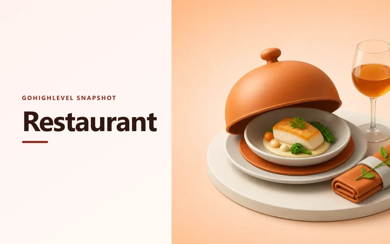 Restaurant Snapshot for GoHighLevel