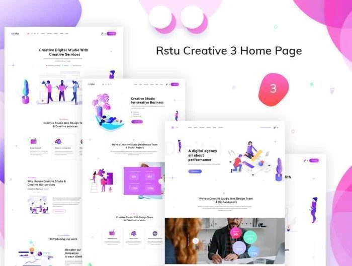 Rstu - Digital agency Template