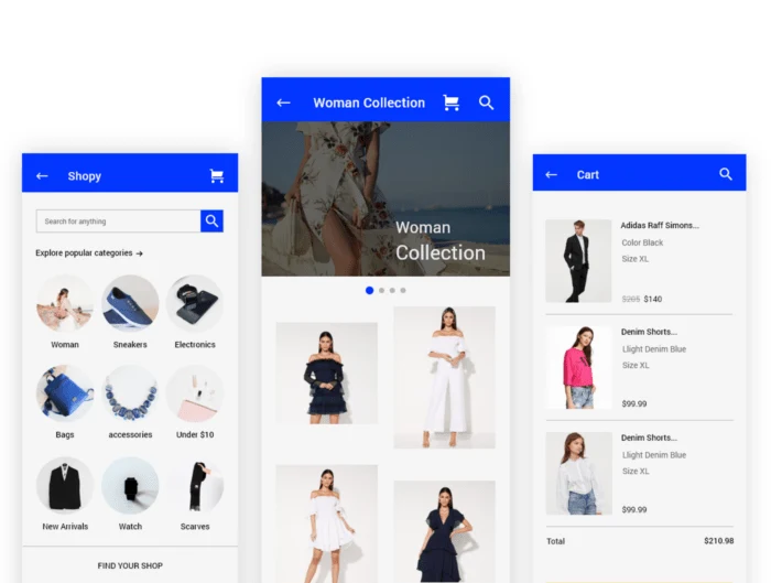 Shopy Ui kit