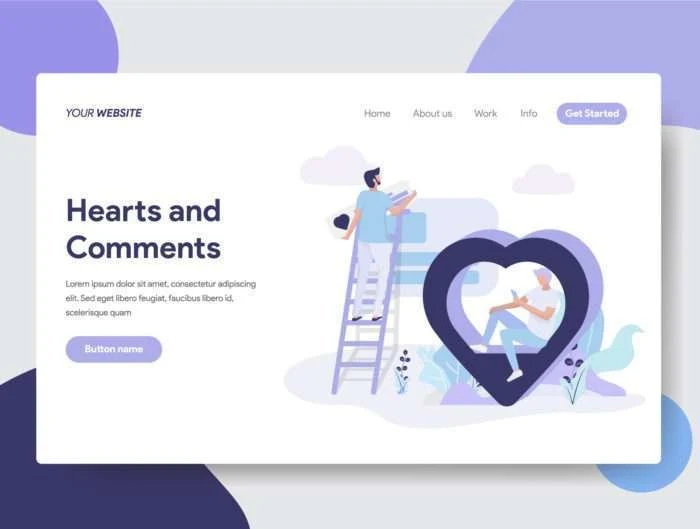 Social Media and Commerce Illustration Vol. 2