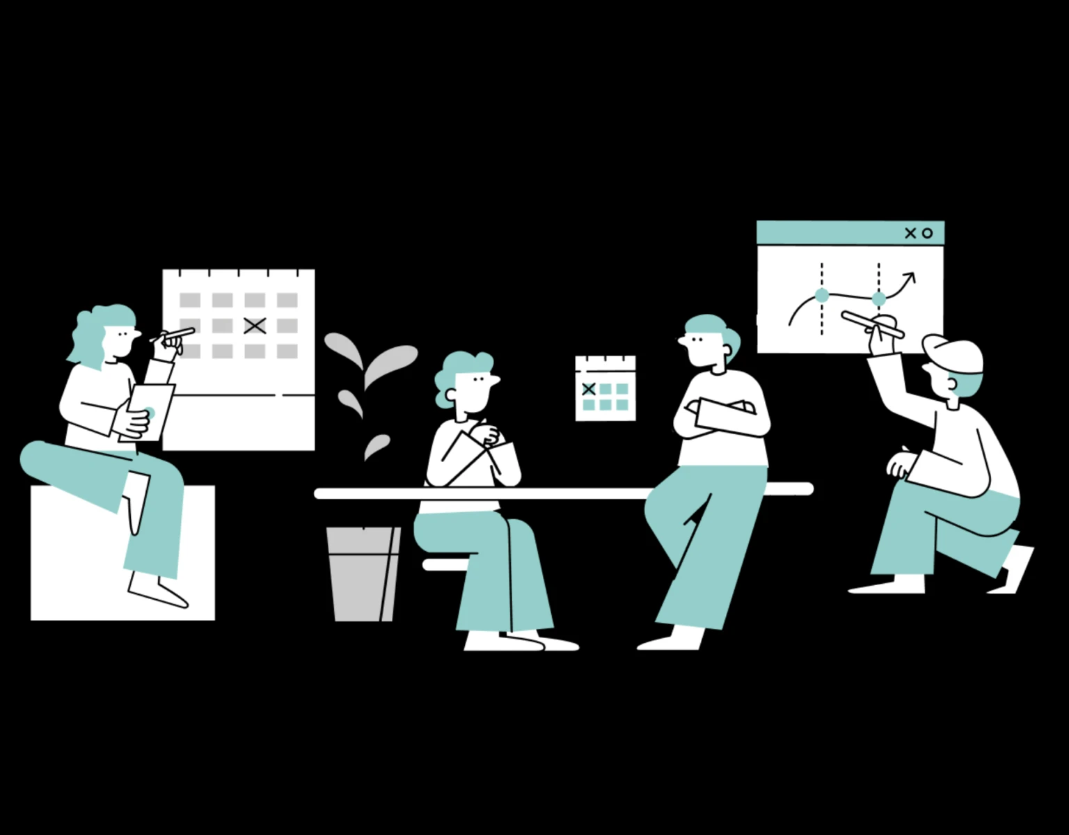 Startup & Tech Business Illustrations