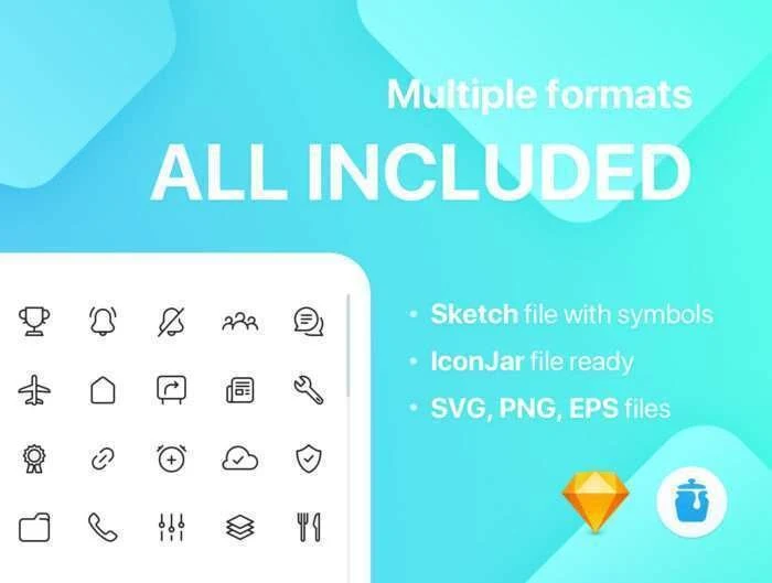 UI Essential - Outline Icon Set