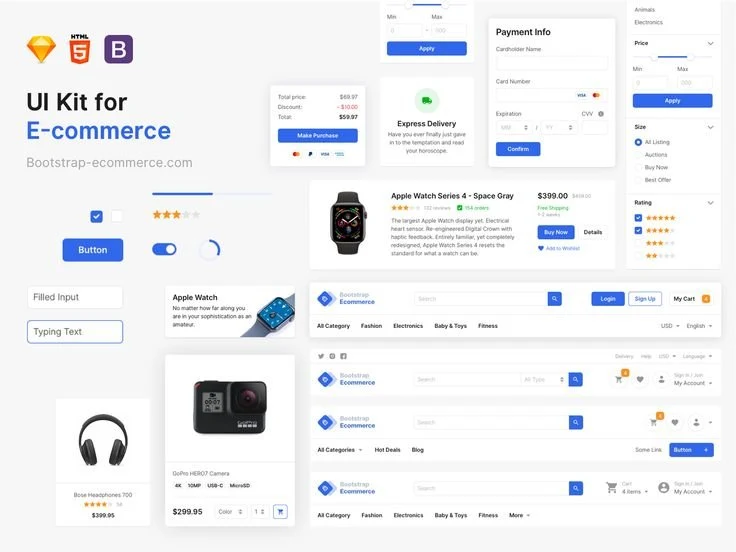 Veera E Commerce UI Kit