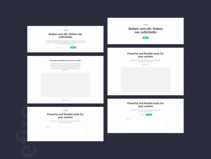 Wirefire - Wireframe Kit Web Design