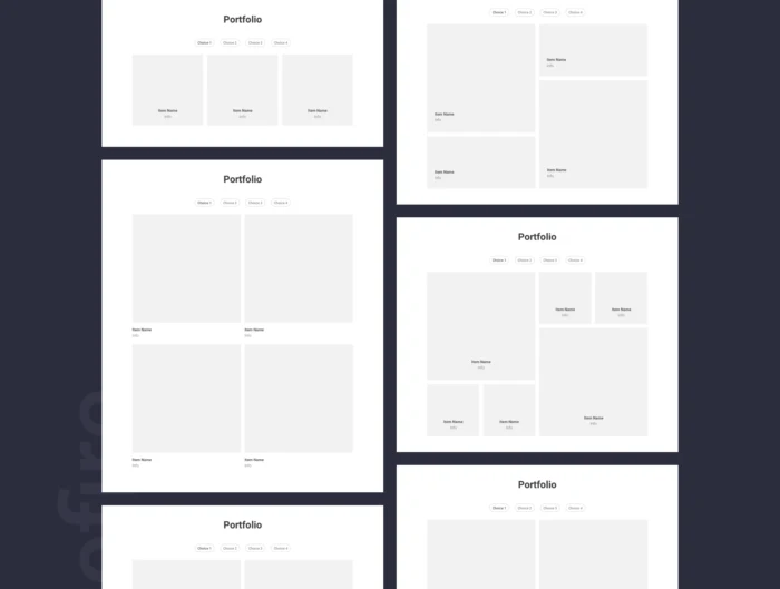 Wirefire - Wireframe Kit Web Design