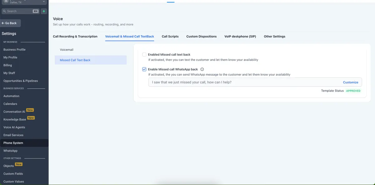 Learn how Missed Call WhatsApp Back automatically follows up on missed calls via WhatsApp — no workflows needed.